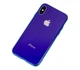 Чохол скляний Glass case для IPhone Xs max (13) Shiny Blue яскраво синій - зображення 2