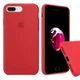 Чохол-накладка Silicone Full case для IPhone 8 Plus Red червоний - зображення 2