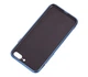 Чехол стеклянный Glass case для IPhone 7 Plus (13) Shiny Blue ярко синий - изображение 3