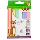Крейда ZiBi кольоровий квадратний, 12 шт. KIDS Line (ZB.6703-99) - зображення 1