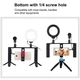 Набор блогера Puluz 4in1 (ring light, mount, phone holder, microphone) (PKT3028) - изображение 4