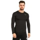 Футболка компрессионная Europaw ls top черная XS - изображение 1