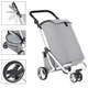 Сумка-візок ShoppingCruiser 3 Wheels 72 Grey (604362) - зображення 2