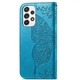 Чехол-книжка с рисунком UniCase Butterfly Pattern для Samsung Galaxy A53 (A536) - Blue - изображение 3
