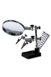 Третья рука с лупой Magnifier 16129 90 мм 3x - изображение 2