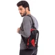 Моторюкзак однолямочный HONDA Scout MS-5481-7 розмір 42х15х7см Black-Red - зображення 7