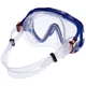 Маска для плавания c термостеклом Zelart M167-SIL Blue-Grey - изображение 5