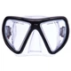 Маска для плавания c термостеклом Legend Sprinter M269-PVC Black-Grey - изображение 3