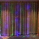 Светодиодная гирлянда Штора Max 2*1.5 метра 156LED занавесь Мульти - изображение 5