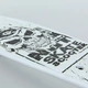 Скейт Пенни Борд Penny Board Skull 13-5 с черепом White-Black - изображение 4