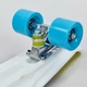 Скейт Пенни Борд Penny Board Owl 13-1 с совой Blue-Yellow - изображение 4
