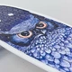 Скейт Пенни Борд Penny Board Owl 13-1 с совой Blue-Yellow - изображение 6