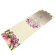 Коврик для фитнеса и йоги джутовый каучуковый Zelart 7156-3 2x-слойный 3мм White-Pink-Brown - изображение 1