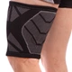 Бандаж на бедро фиксатор мышц бедра Zelart 2593 размер XL Black-Grey - изображение 4