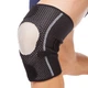 Наколенник ортез коленного сустава открывающийся полужесткий Grande My Fit 1640 Black-Beige - изображение 1