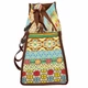 Чохол для килимка сумка для йога килимка Zelart Yoga bag My Fit 6971-3 Beige-Blue-Yellow - зображення 4