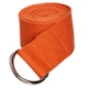 Ремінь для йоги пояс для занять йогою та пілатес Zelart My Fit Yoga Belt 4943 Orange 183 см - зображення 2