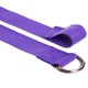 Ремень для йоги пояс для занятий йогой и пилатеса Zelart Yoga Belt 4943 Violet 183 см - изображение 3