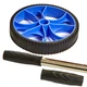 Колесо для пресса одинарное ролик для пресса Zelart My Fit 4244 Blue-Black d-17,5см - изображение 3