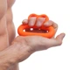 Еспандер кистьовий силіконовий Zelart Jello Frog My Fit 5510-40 навантаження 40LB Orange - зображення 4