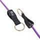 Эспандер трубчатый с кольцом Record My Fit 1002R-10LB нагрузка 10LB Violet - изображение 2