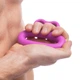 Эспандер кистевой силиконовый Zelart Jello Frog My Fit 5510-50 нагрузка 50LB Violet - изображение 3