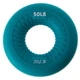 Эспандер кистевой силиконовый кольцо Zelart Jello 2526 нагрузка 50LB Turquoise - изображение 2