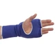 Перчатки для карате удлиненные накладки карате Zelart Velo Fighter Heroe 10019 Blue размер XL - изображение 5
