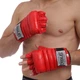 Снарядные перчатки шингарты кожаные Everlast 01045 Red размер M - изображение 5