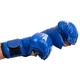 Перчатки гибридные кожаные для единоборств Boxer 2019-01 размер L Blue - изображение 4