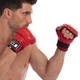 Перчатки для смешанных единоборств кожаные Zelart Velo Fighter Heroe 4023 размер XL Red - изображение 5