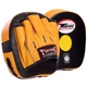 Лапа изогнутая кожаная (2шт) Twins 2054 Yellow-Black - изображение 1