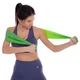 Лента эластичная для фитнеса и йоги CUBE My Fit FRB-001-1_5 1,5м Green - изображение 3