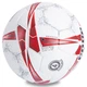 Мяч для футзала Core Attack Grain 040 размер №4 White-Red - изображение 2