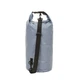 Водонепроникний гермомішок з плечовим ременем Waterproof Bag 6878 20л Grey - зображення 3