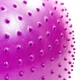 Мяч для фитнеса фитбол полумассажный 85 см Zelart 4437-85 Purple - изображение 4