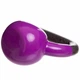 Гиря чугунная с виниловым покрытием Zelart 2680-4 4 кг Purple - изображение 3
