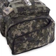 Рюкзак туристический Daiwa 6919 35 литров Camouflage-Green - изображение 7