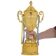 Кубок спортивний з ручками та кришкою приз спортивний SP-Sport 078B висота 44 см Gold - зображення 4