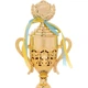 Кубок спортивный с ручками и крышкой приз спортивный SP-Sport 866B высота 30 см Gold - изображение 3