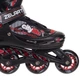 Роликовые коньки раздвижные Zelart City Life 2923 размер 30-33 Black-Red - изображение 7