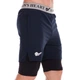 Шорты мужские компрессионные тайтсы Jason 1104 размер 2XL (180-185см) Dark Blue-Black - изображение 4