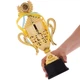 Кубок спортивный с ручками и крышкой приз спортивный SP-Sport 866A высота 32,5 см Gold - изображение 4