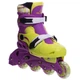 Роликовые коньки раздвижные Zelart 2920 размер 31-34 Purple-Yellow - изображение 3