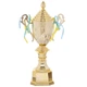 Кубок спортивный с ручками и крышкой приз спортивный SP-Sport Heroe 884C высота 35 см Gold - изображение 1