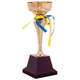 Кубок спортивный приз спортивный SP-Sport 913D высота 30 см Gold - изображение 2
