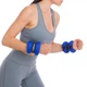 Обтяжувачі для рук та ніг Zelart Sport My Fit FI-1966-1 2 шт по 0.5 кг чорно-синій - зображення 2
