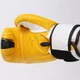 Перчатки для бокса и единоборств кожаные YOKKAO YK016 Yellow-Black-White 12 унций - изображение 3