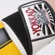 Перчатки для бокса и единоборств кожаные YOKKAO YK016 Yellow-Black-White 12 унций - изображение 4