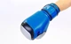Перчатки для бокса и единоборств BAD BOY кожаные 5433 Blue-Black-Silver 12 унций - изображение 3